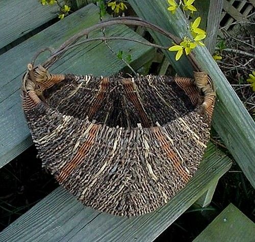 Ochre Hearth Basket