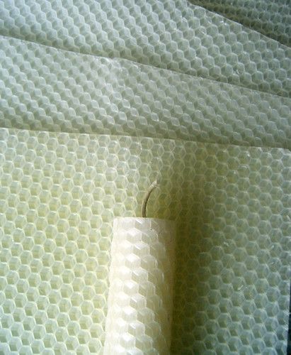 Ochre Pillar Candle