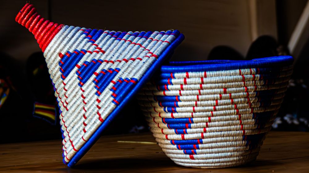 Ochre Cooperative Basket