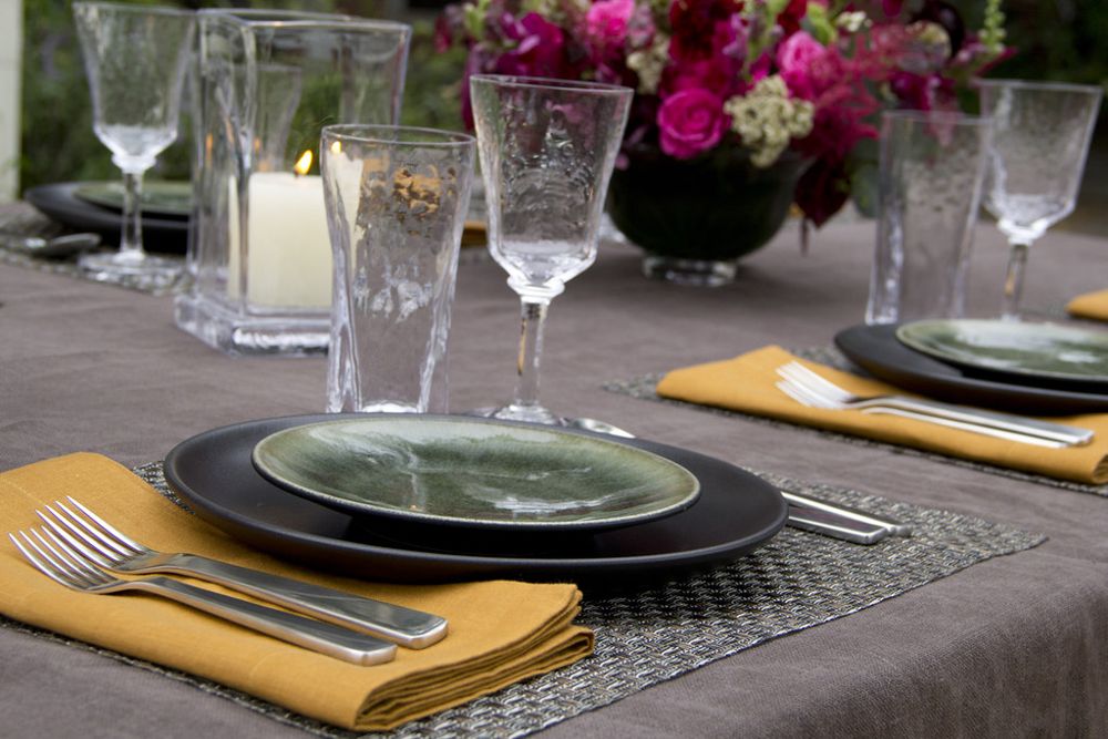 Charcoal Harbor Napkins